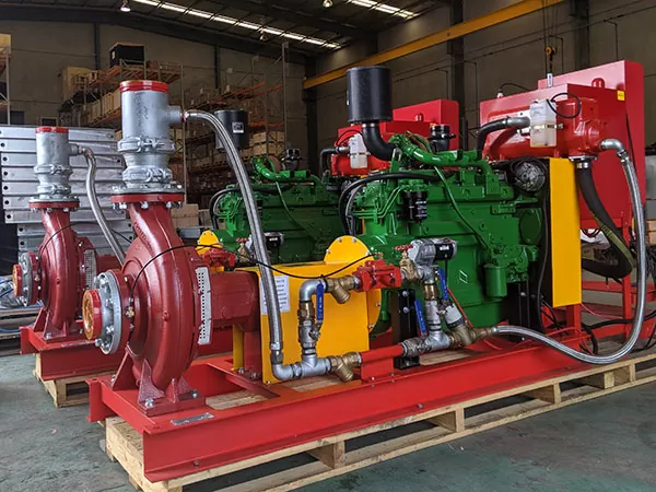 Dual Diesel Fire Pumps