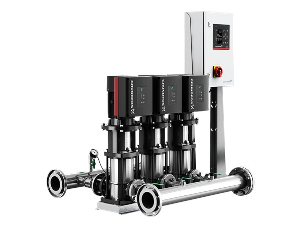 Grundfos Hydro MPC-E booster set.